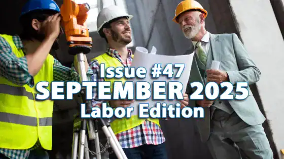 Engineers discussing construction plans at a building site, construction workers, safety helmets, blueprints, teamwork, project planning, RMO Agency SEO, labor edition.