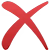 x-ed out
